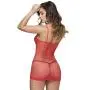 Worldgirl Hourglass Red Mini Dress Worldgirl Hourglass Red Mini Dress