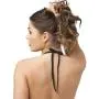 Worldgirl Peek-A-Boo Merry Widow Black Bustier