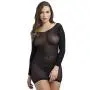 Worldgirl Long Sleeve Black Mini Dress Worldgirl Long Sleeve Black Mini Dress