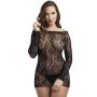 Worldgirl Off the Shoulder Lace Mini Dress