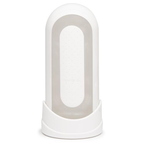 TENGA Zero Flip Hole Luxury White Male Masturbator