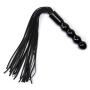 DOMINIX Deluxe Wooden Dildo with Leather Flogger