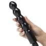 DOMINIX Deluxe Wooden Dildo with Leather Flogger