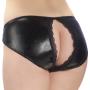 Worldgirl Wet Look Open-Back Briefs Worldgirl Wet Look Open-Back Briefs