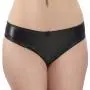 Worldgirl Wet Look Open-Back Briefs