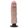 King Cock Vibrating Girthy Realistic Suction Cup Dildo 8.5 Inch