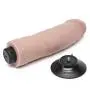 King Cock Vibrating Girthy Realistic Suction Cup Dildo 8.5 Inch