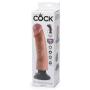 King Cock Vibrating Girthy Realistic Suction Cup Dildo 8.5 Inch