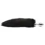 DOMINIX Deluxe Stainless Steel Medium Faux Fur Animal Tail Butt Plug