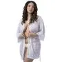 Worldgirl Plus Size Flaunt Me White Floral Lace Robe Worldgirl Plus Size Flaunt Me White Floral Lace Robe