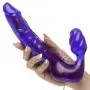 Worldgirl Double Wow Strapless Strap-On Dildo Vibrator 7 Inch