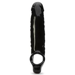 Worldgirl Mega Mighty 3 Extra Inches Black Penis Extender with Ball Loop