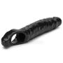 Worldgirl Mega Mighty 3 Extra Inches Black Penis Extender with Ball Loop