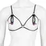 Bad Kitty Fetish Bra with Silicone Nipple Clamps