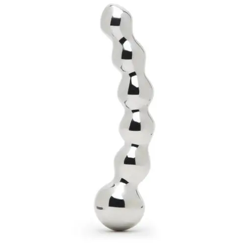Desire Luxury Beaded Stainless Steel Dildo Desire Luxury Beaded Stainless Steel Dildo