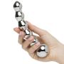 Desire Luxury Beaded Stainless Steel Dildo
