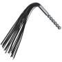 DOMINIX Deluxe Aluminium Dildo with Leather Flogger
