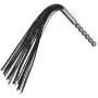 DOMINIX Deluxe Aluminium Dildo with Leather Flogger