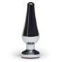 LuxGem Pink Jewelled Metal Butt Plug 4 Inch