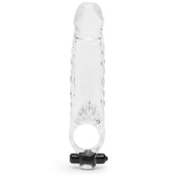 Worldgirl Mega Mighty 3 Extra Inches Clear Vibrating Penis Extender