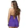 Worldgirl Barely There Purple Sheer Babydoll Set Worldgirl Barely There Purple Sheer Babydoll Set
