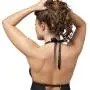Worldgirl Barely There Black Sheer Babydoll Set