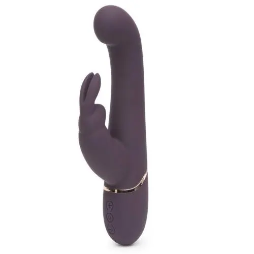 Fifty Shades Freed Come to Bed Rechargeable Slimline G-Spot Rabbit Vibrator Fifty Shades Freed Come to Bed Rechargeable Slimline G-Spot Rabbit Vibrator