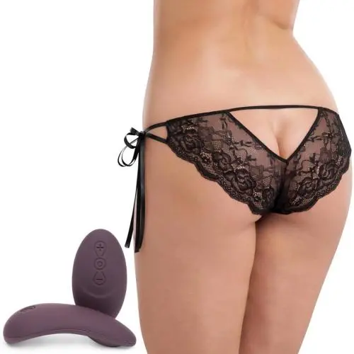 Fifty Shades Freed My Body Blooms Rechargeable Knicker Vibrator with Remote Fifty Shades Freed My Body Blooms Rechargeable Knicker Vibrator with Remote