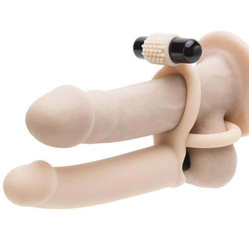 Worldgirl Double Fun Vibrating Double Penetration Strap-On