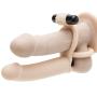 Worldgirl Double Fun Vibrating Double Penetration Strap-On