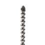 Sextreme 8mm Double Ended Stainless Steel Ribbed Urethral Dilator