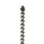 Sextreme 8mm Double Ended Stainless Steel Ribbed Urethral Dilator
