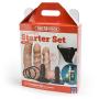 Doc Johnson Vac-U-Lock Realistic Feel Strap-On Starter Set