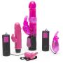 Worldgirl Jessica Rabbit Vibrator Couple's Kit (4 Piece)