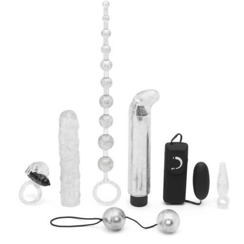 Worldgirl Crystal Kink Couple's Sex Toy Kit (8 Piece)