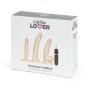 Lifelike Lover Realistic Pleasures Strap-On Dildo Kit (8 Piece)