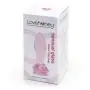 Worldgirl Full Bloom Large Rose Glass Butt Plug 4 Inch