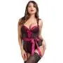 Worldgirl Moonlight Black Crotchless Plunge Body