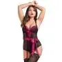 Worldgirl Moonlight Black Crotchless Plunge Body