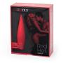 Red Hot Rechargeable Silicone Flickering Tongue Vibrator