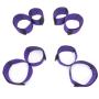Purple Reins Double Leg and Arm Restraint Set Purple Reins Double Leg and Arm Restraint Set