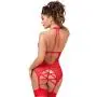 Worldgirl Wild Romance Red Basque Set