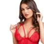 Worldgirl Wild Romance Red Basque Set