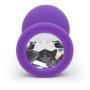So Divine Sweet Sensation Small Clear Crystal Butt Plug 2.5 Inch So Divine Sweet Sensation Small Clear Crystal Butt Plug 2.5 Inch