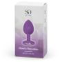 So Divine Sweet Sensation Small Clear Crystal Butt Plug 2.5 Inch So Divine Sweet Sensation Small Clear Crystal Butt Plug 2.5 Inch