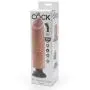 King Cock Ultra Realistic Girthy Suction Cup Dildo Vibrator 10 Inch