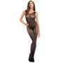 Worldgirl Crotchless All-in-One Floral Lace Bodystocking