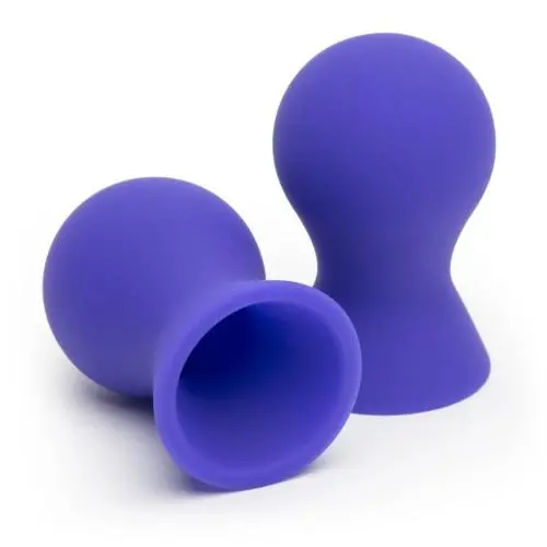 Worldgirl Perfect Pair Purple Silicone Nipple Suckers