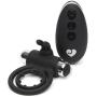 Worldgirl Rabbit Rocker 10 Function Remote Control Vibrating Cock Ring