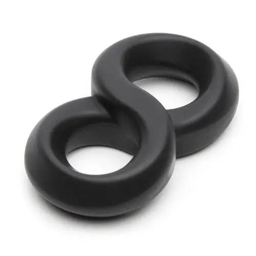 Worldgirl Magic 8 Stretchy Silicone Cock and Ball Ring